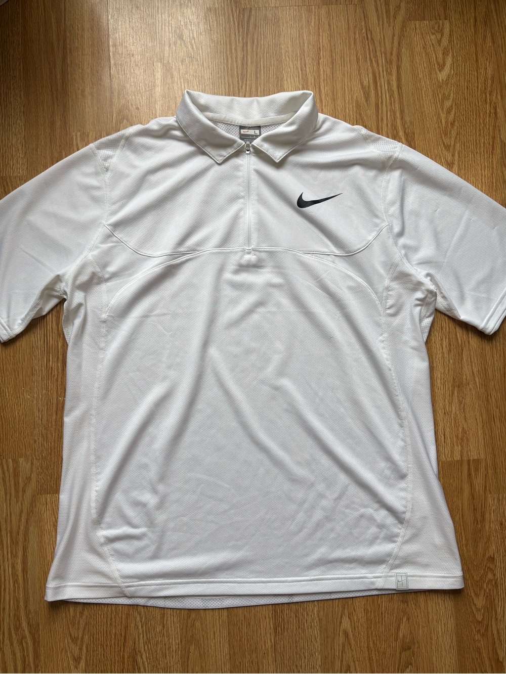 Rare! 2008 Nike tenni polo 1/4 zip men size L